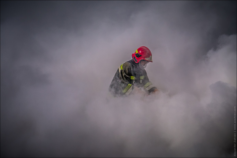 Продолжаются работы по ликвидации пожара под Бобруйском