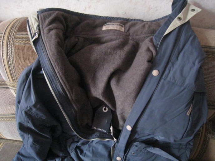 Куртка+тёплая подкладка.. Redgreen размер xxl