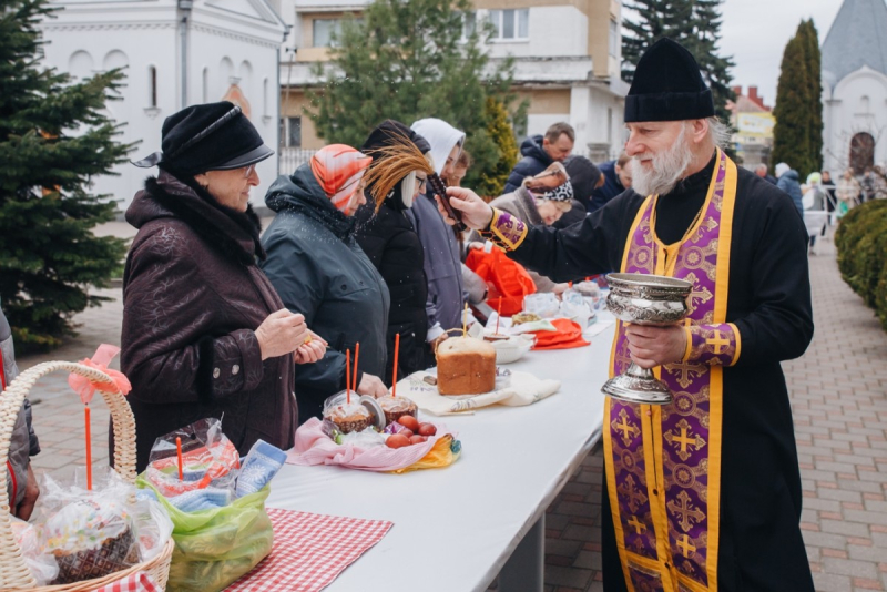 Расписание богослужений и освящение куличей, яиц в храмах г. Бобруйска