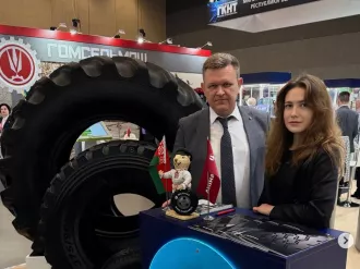 «Белшина» представила свою продукцию на Международной промышленной выставке «ИННОПРОМ. Беларусь» в Минске