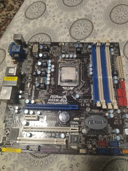 Материнка +проц