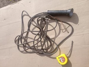 Переноска автомобильная 5, 7 метра под автолампочку 12-24В, СССР