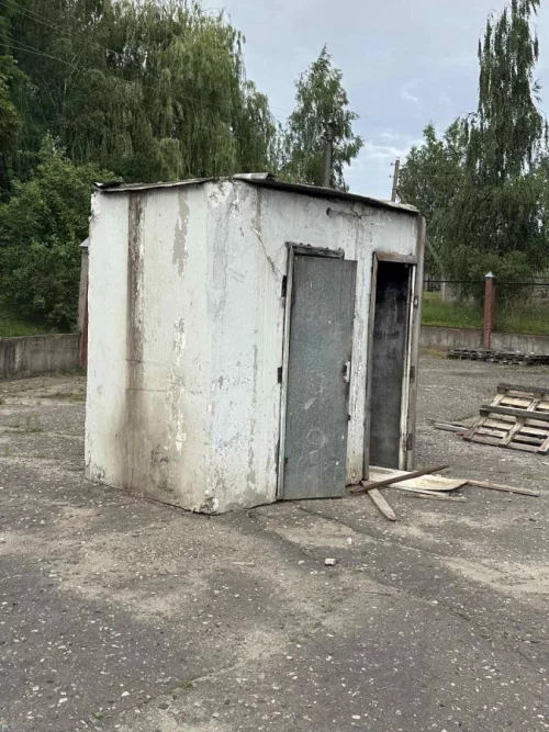 Сантехнический бетонный блок