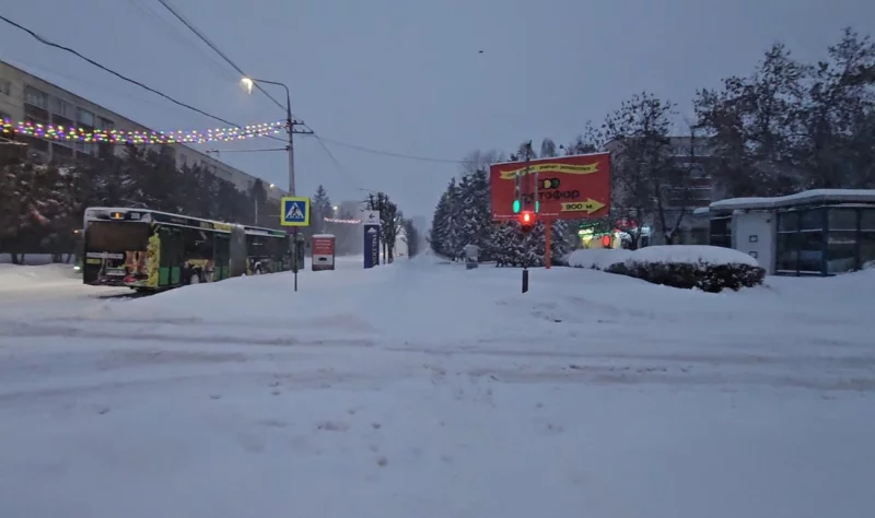 Шестерки не едут на седьмой в Бобруйске. ВИДЕО UPD: движение к 12.00 восстановилось