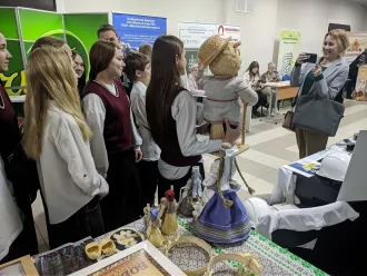 Бобруйская «Фабрика художественных изделий» приняла участие в недавней ярмарке вакансий