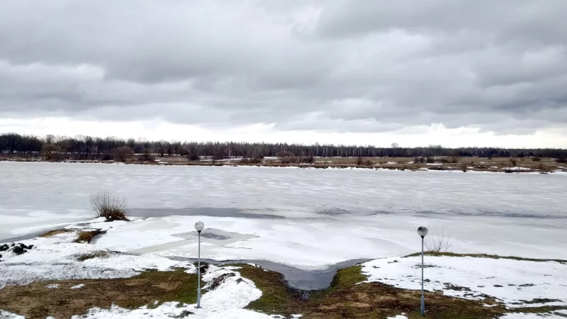Уровень воды в Березине продолжает расти
