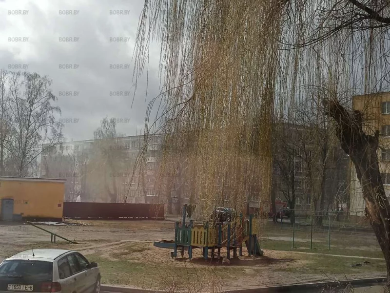 Пожар на первом этаже дома
