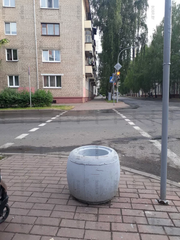 Когда урна не помеха