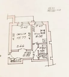 Однокомнатная квартира по ул. 50 лет ВЛКСМ 63А