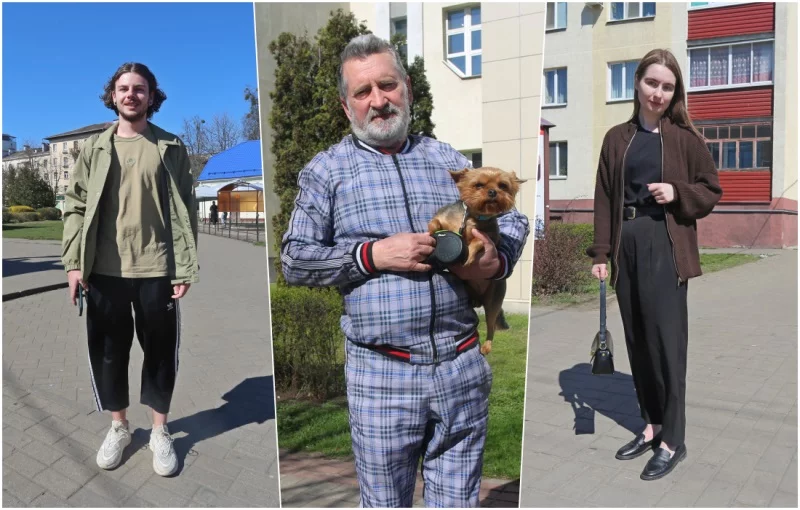 Как одеваются бобруйчане в жарком месяце апреле. Фото с улиц города