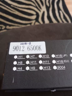 Led лампочки HIR-2 9012 6500k и H7