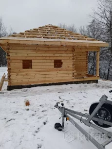 Бани из профилированного бруса