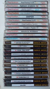 Диски с играми для PS1