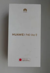 Коробка от Huawei P40 lite E
