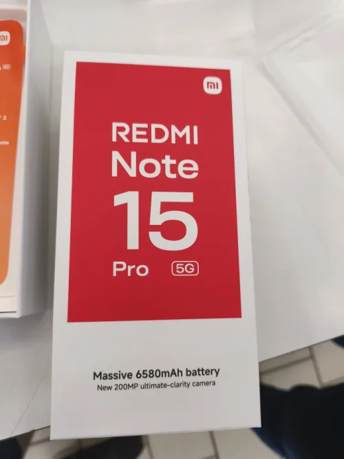 Новый телефон Redmi Note15 Pro