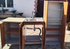 Комплект кухонных шкафчиков с мойкой