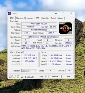 Игровой компьютер Ryzen 7 5700x, 4060ti