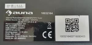 Интернет Hi-Fi-тюнер Auna iTuner 320