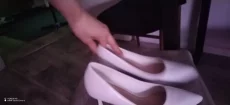 Туфли классические белые