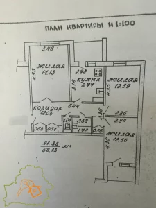 3-х комнатная квартира на "Доманском" новой планировки 47 000 уе