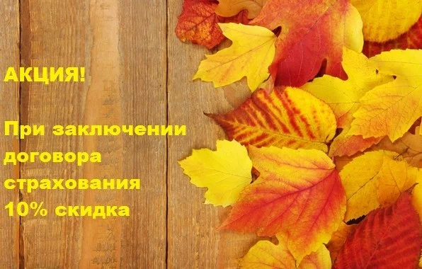 Сентябрь-месяц скидок!