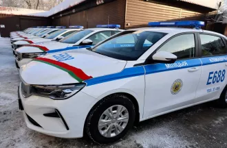 Бобруйские милиционеры получили новые автомобили для оперативного реагирования