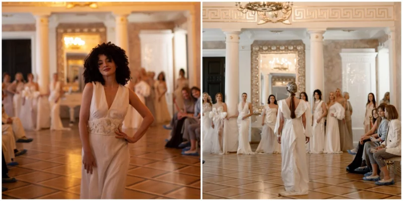 От парижского подиума к стенам Булгаков: в Жиличах состоялся эксклюзивный модный показ