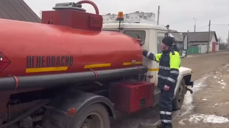ГАИ Бобруйска провела рейд Опасный груз