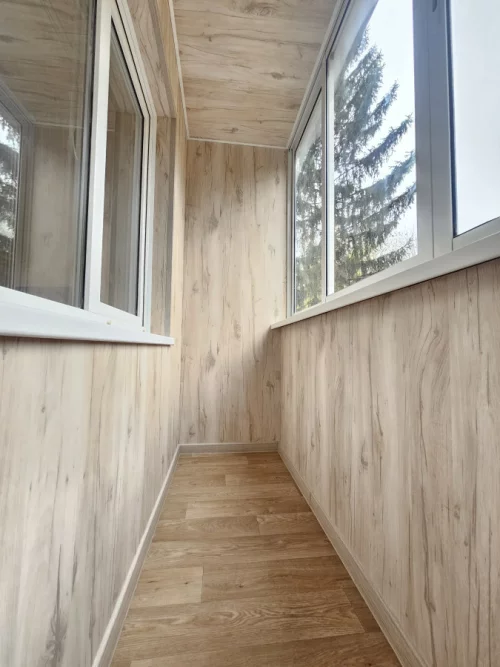 Отделка балконов и лоджий под ключ