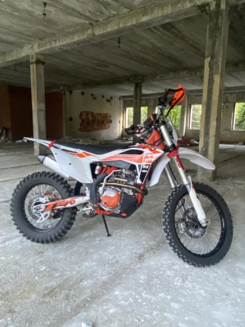 Обучение езде на эндуро мотоцикле