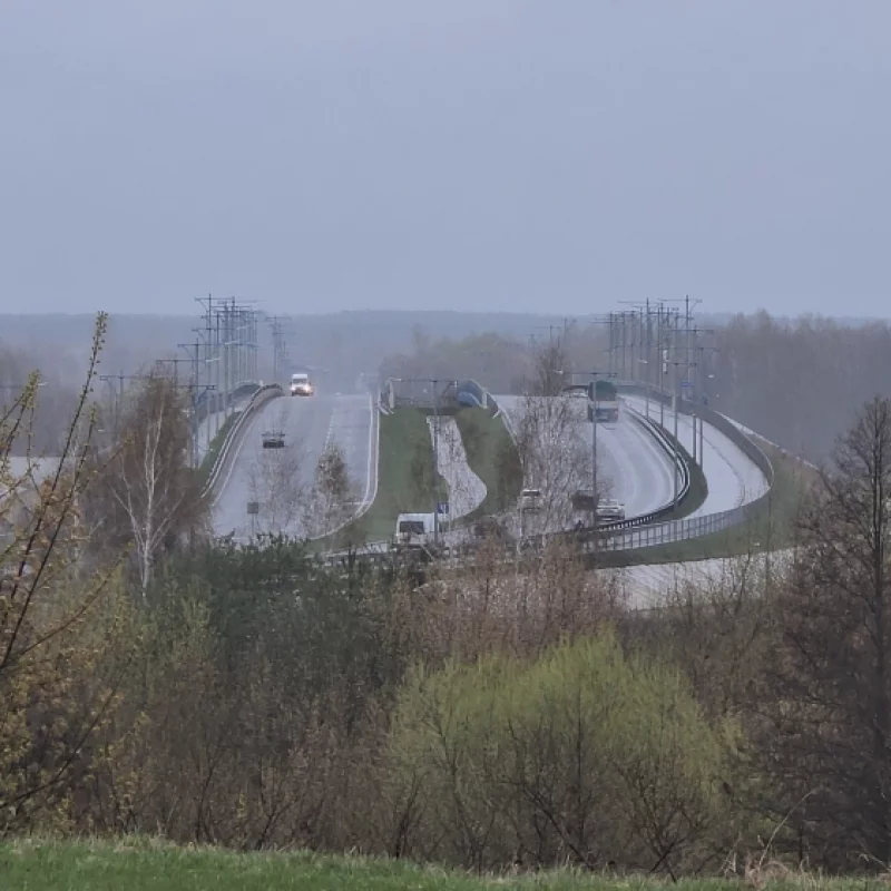 Панорама нового титовского моста