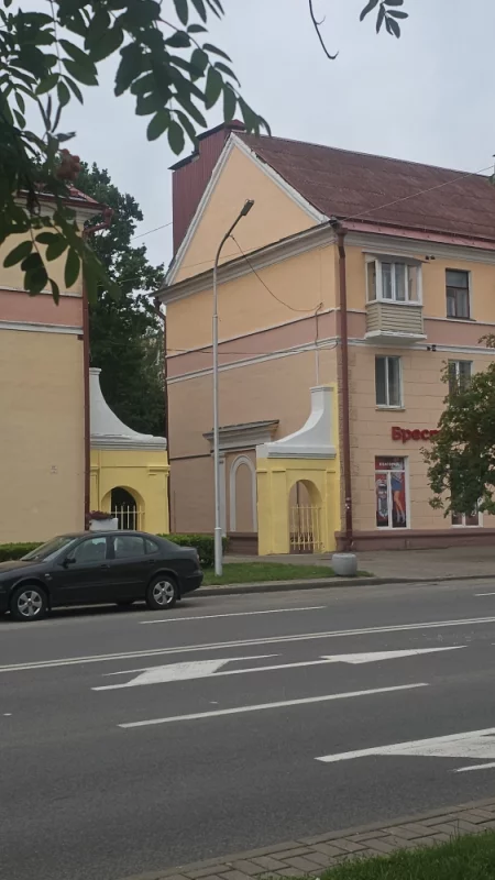 Въездную браму восстановили после аварии
