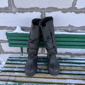 Утеплённые зимние рыбацкие сапоги