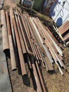 Стеллажи, трубу, лист б/у