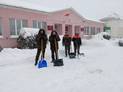 Как Бобруйский район справляется со снежной стихией