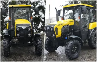 Жёлтый трактор едет к нам. БЗТДиА показал свой BELARUS-320.4М в необычном цвете