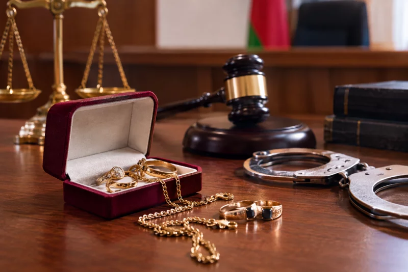 Суд Бобруйска вынес приговор сыну, укравшему у матери золотые изделия на 13,8 тыс. рублей: его ждёт 3 года колонии и взыскание 8540 рублей