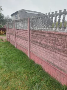 Бетонный забор