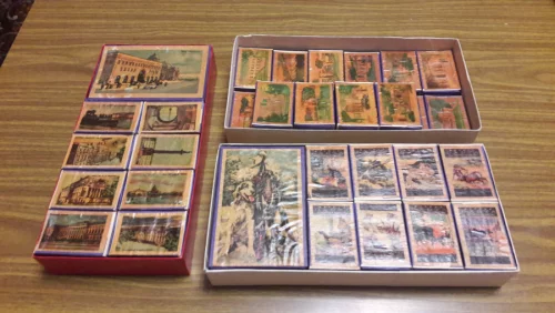 Наборы спичечных коробков