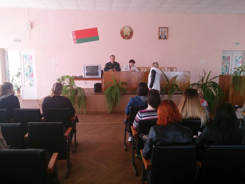 Выступление в детской поликлинике