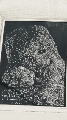 Картины стразами