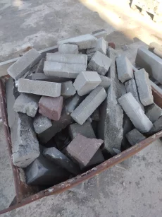 Бой бетонных изделий