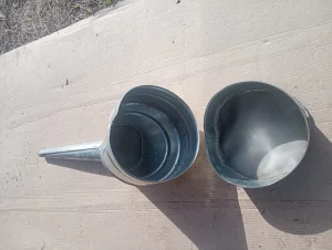 Лейка с сеткой для заправки авто