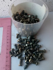 Болты М6 производства СССР авиационные, длина 12мм