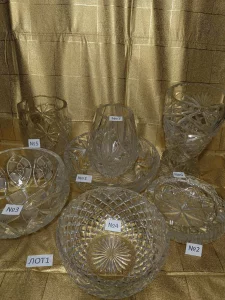 Хрусталь, стекло