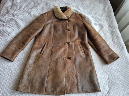 Дубленка натуральная женская 52 размер