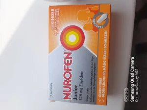 Нурофен nurofen 125 мг mg 12, 5 кг (2г.)-20, 5 кг (6л.) 27 р