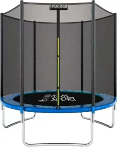 Батут с защитной сеткой Atlas Sport 183 см