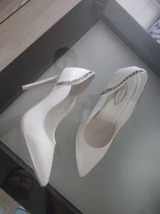 Туфли белые женские нарядные