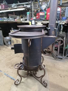 Печь под казан